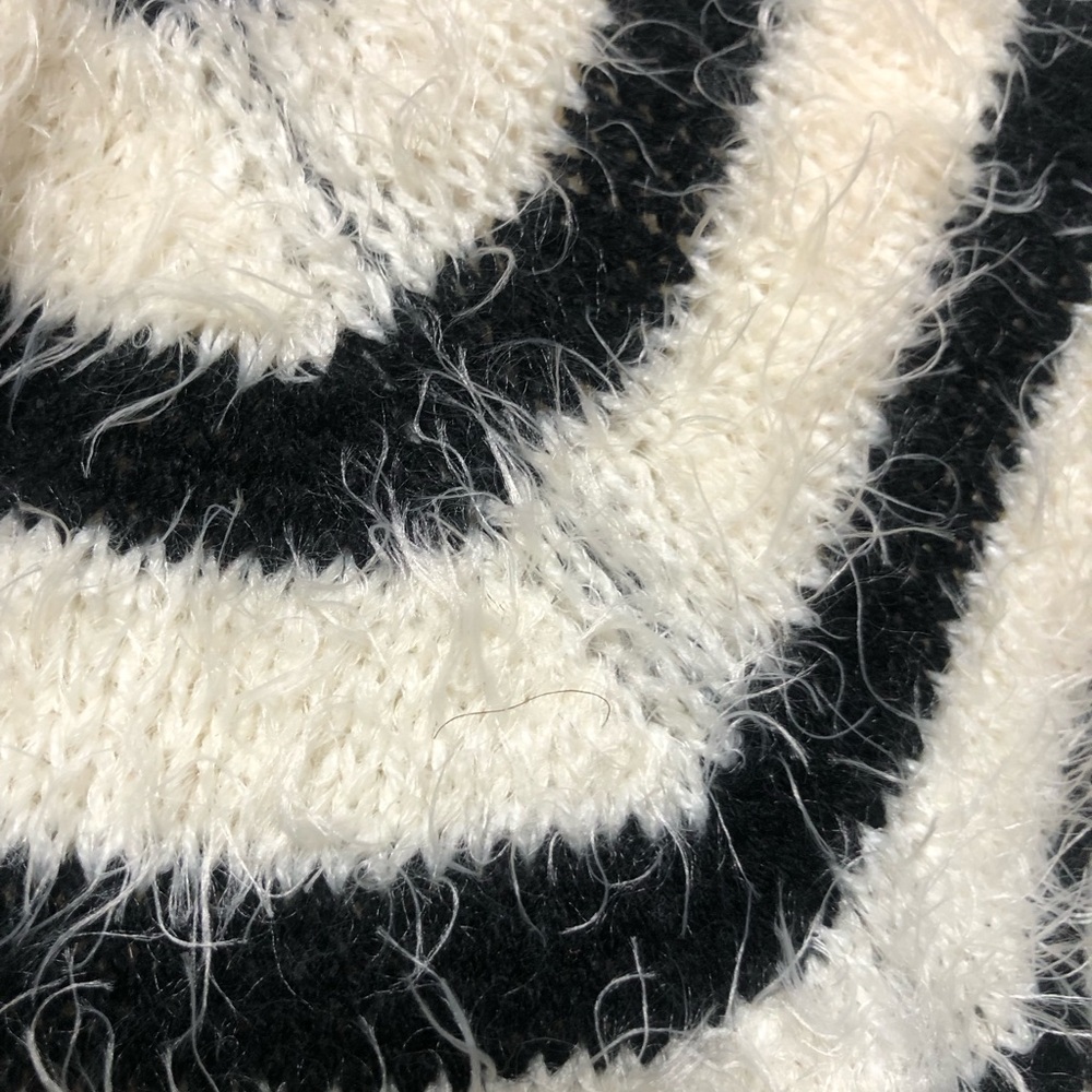 Women’s Rewind Striped Whiskered Cardigan Sweater - Picture 4 of 10
